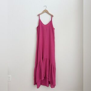 terzo millenio linen dress